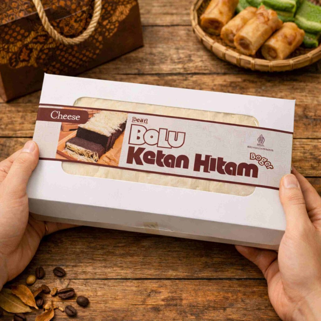 Bolu Ketan Hitam Bogor
